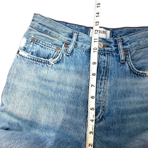 AGOLDE Fen High Rise Relaxed Tapered Jean-  Size 25 - Picture 14 of 14